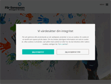 Tablet Screenshot of parsonesson.se